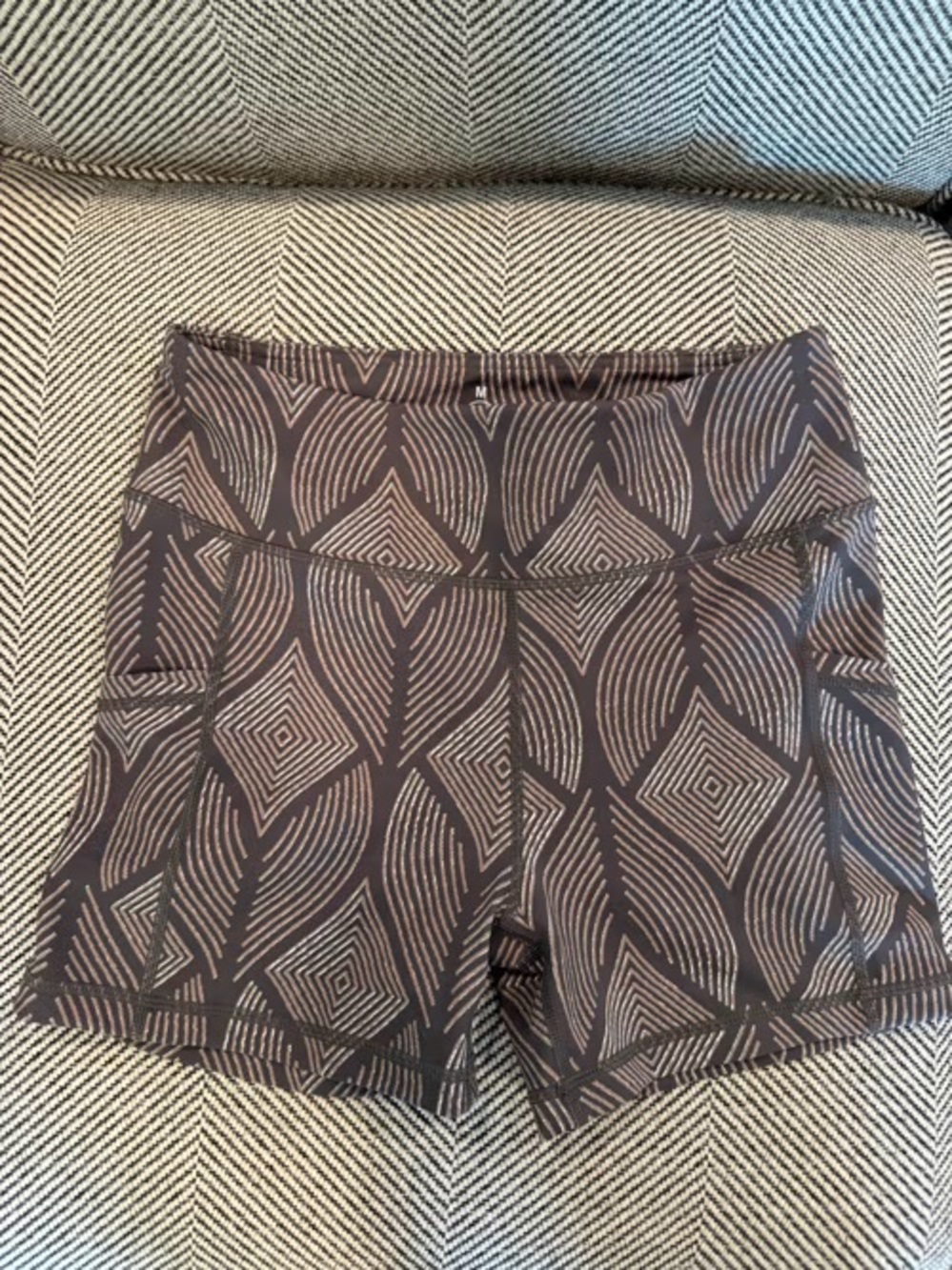Senita Athletics Baseline Shorts - OG Peacock - Gray/ Taupe
